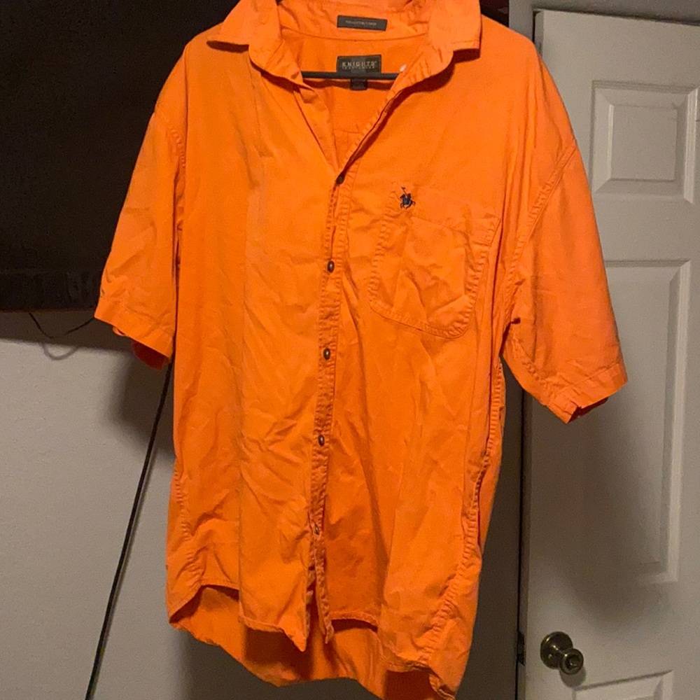 Orange Dress shirt